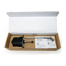 Электропривод стеклоочистителя 12В со щеткой 355мм черный