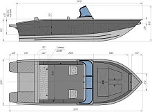 Катер ТРИЕРА 540 Fish