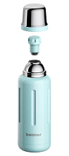 Термос Flask-1000 Light Blue с узким горлом, 1 л