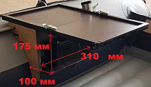 Столик экспедиционный в лодку (для эхолота, воблеров, Авача).