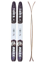 Лыжи охотничьи Тайга дерево-пластик 185х15 см с кожаным креплением 3в1 Маяк