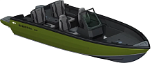 Лодка алюминиевая Siberia S4 2025 одноконсольная