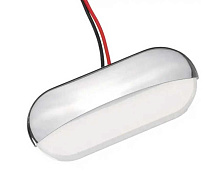 Светодиодный светильник для подсветки палуб и трапов, 0.8Вт, 12В, IP67, теплый белый свет