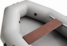 Надувная лодка ПВХ Роджер Стандарт 2600, серый