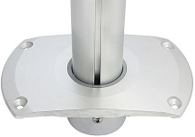 Основание врезное для стоек PLUG-IN (L-230 мм., W-140 мм., d-60 мм. окрашенное), арт. 10268120