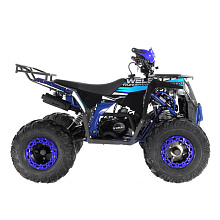 Квадроцикл Wels EVO 125, черный-синий