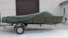 Тент транспортировочный (стояночный) на лодку «Казанка-М» c булями