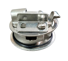 Ручка-защелка для люка врезная, Ø 62 мм, нержавеющая сталь