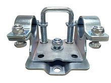 Хомут поворотный опорного колеса Ø48 мм