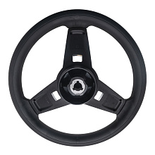 Рулевое колесо Giazza, Ø 350 мм. (хром вставки)