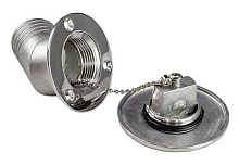 Горловина заливная угловая Ø38 мм для воды, Marine Rocket 