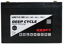 Аккумуляторная батарея Kraft 12V, 105Ah C20 L