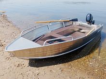 Лодка алюминиевая ВиндБот 38 М