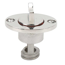 Шпигат с резиновым уплотнением, нержавеющая сталь