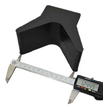 Носовой упор для лодочного прицепа 125 мм.