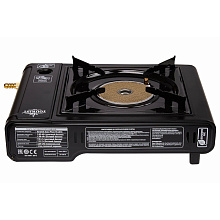 Туристическая газовая плита Tourist Keramik Guru Plus TS-201 с переходником