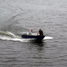 Лодка стеклопластиковая Ерш