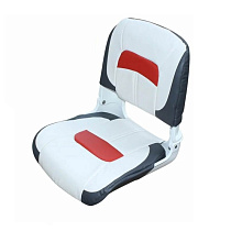 Кресло Low-back, арт. 76224 (бело-серое с красным)