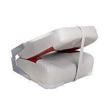 Кресло складное, арт. 75102GR (серо-красное)