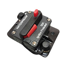 Автоматический предохранитель 30 А, IP67, с кнопкой сброса