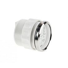 Указатель аварийной сигнализации, белый циферблат, д. 52 мм.