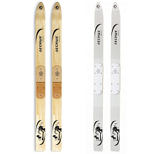 Лыжи охотничьи Лесные деревянные 145х11 см.