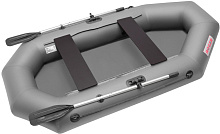 Надувная лодка ПВХ Роджер Классик 2500, серый