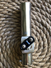 Держатель удилища на леер, 220x42 мм.