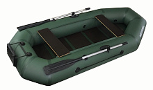 Надувная лодка ПВХ Неглинка 260 СТ (слань-книжка + навесной транец)