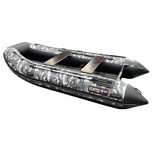 Надувная лодка ПВХ Хантер 360 А Камуфляж серый