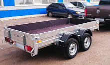 Прицеп бортовой ССТ-11 (342x144 см., борт 26 см., 2х-осный)