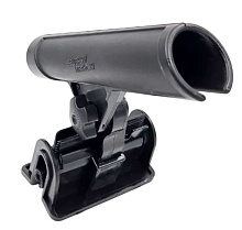 Держатель удилища для лодки ПВХ на ликтрос, черный