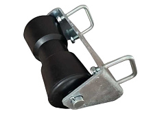 Килевой ролик с кронштейном на балку 40х60 мм, для лодочного прицепа 