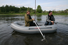 Надувная лодка ПВХ Мурена 300 слань