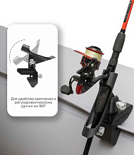 Держатель удочки LODFORT Comfort регулируемый с креплением на ликтрос