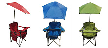 Кресло складное с зонтом и столиком