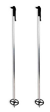 Палки лыжные алюминиевые с большим опорным кольцом Ø150 мм, длина 150 см (Маяк)