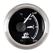 Трим-указатель Johnson/Evinrude/Suzuki, 0-88 Ом, черный циферблат, ∅ 52 мм