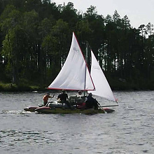 Парус стаксель 2.5 кв.м. 