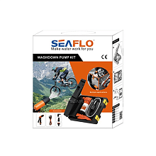 Комплект портативный для мытья палубы SeaFlo, 12 В, 17 л/мин.