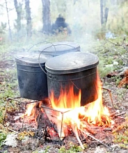 Таганок туристический (нерж. сталь)