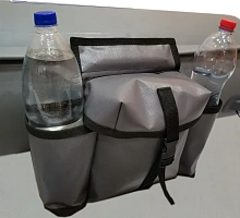 Сумка-органайзер с бутылкодержателем для лодки ПВХ с креплением на ликтрос