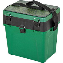 Ящик рыболовный зимний Три Кита (большой, цвет красный)