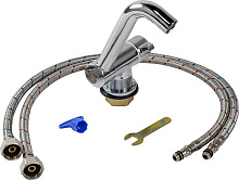 Складной кран-смеситель Marine Rocket для горячей и холодной воды, хромированная медь