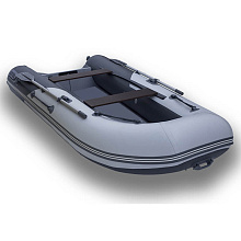 Лодка РИБ Stel R 360 P light ровная палуба + броня на баллонах + якорный рым