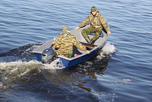 Лодка стеклопластиковая Мираж 370 "Пескарь".