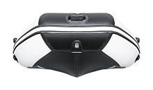 Надувная лодка Ривьера Максима 3400 СК "Комби" светло-серый / черный