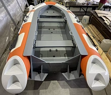 Лодка РИБ Роджер Гелиум 4300 (высокий борт, пластиковый конус)