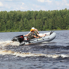 Надувная лодка ПВХ Адмирал 340 Спорт Лайт камыш