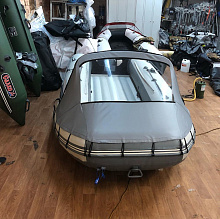 Тент носовой (стекло) для лодки Кайман 360